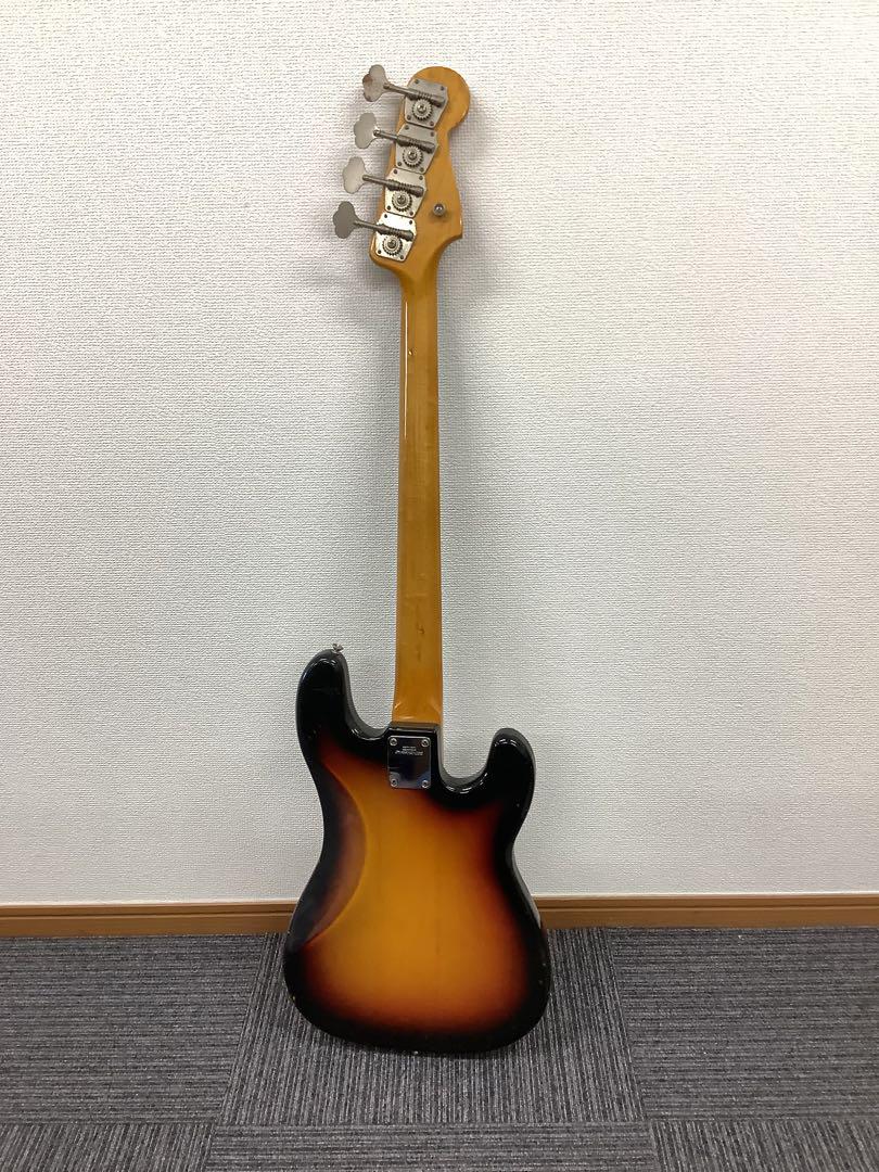 【ジャンク品】Fernandes REVIVAL エレキベース 革製ケース付き