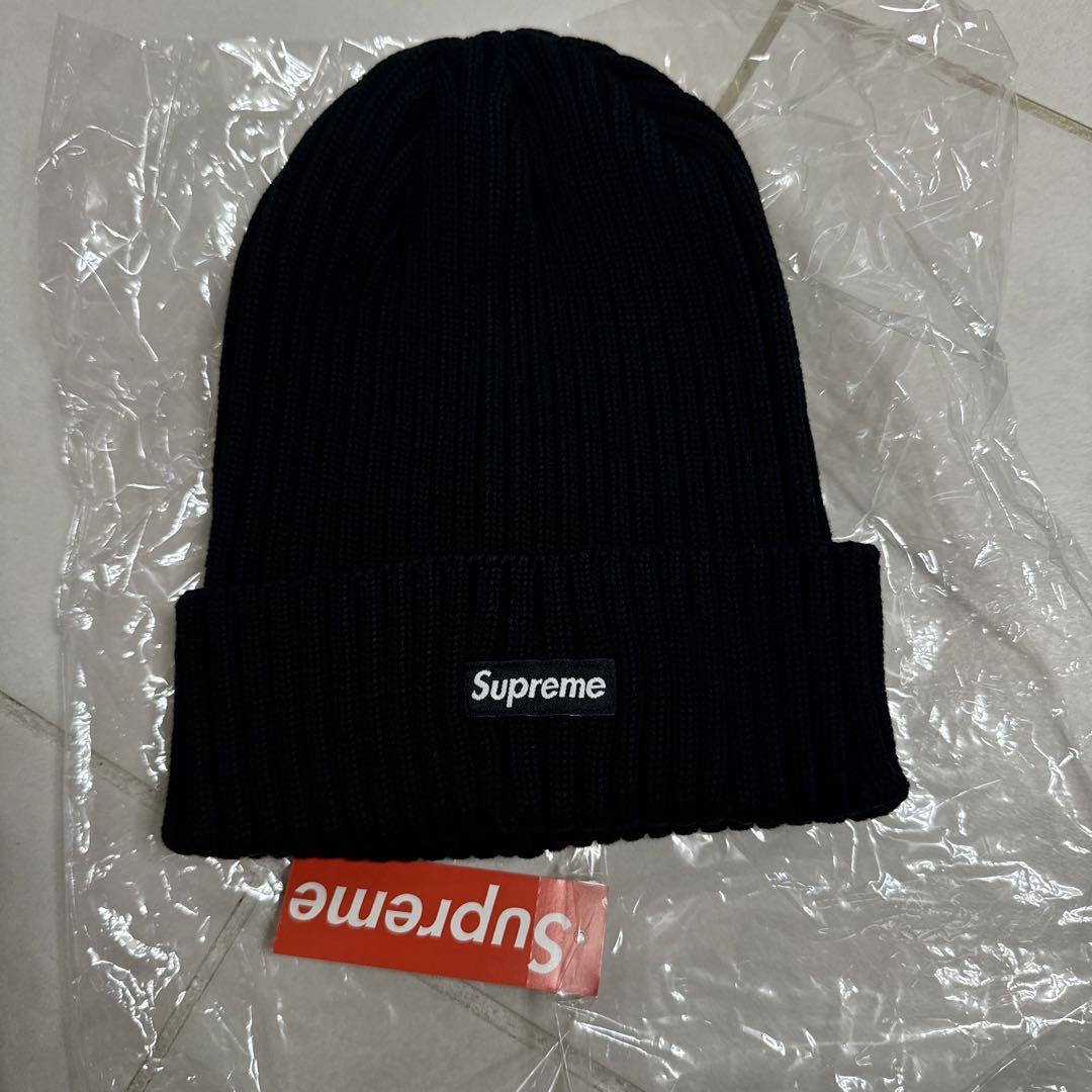 supremeニット帽 ビーニー黒 コムドットゆうた着用‼️｜ファッション
