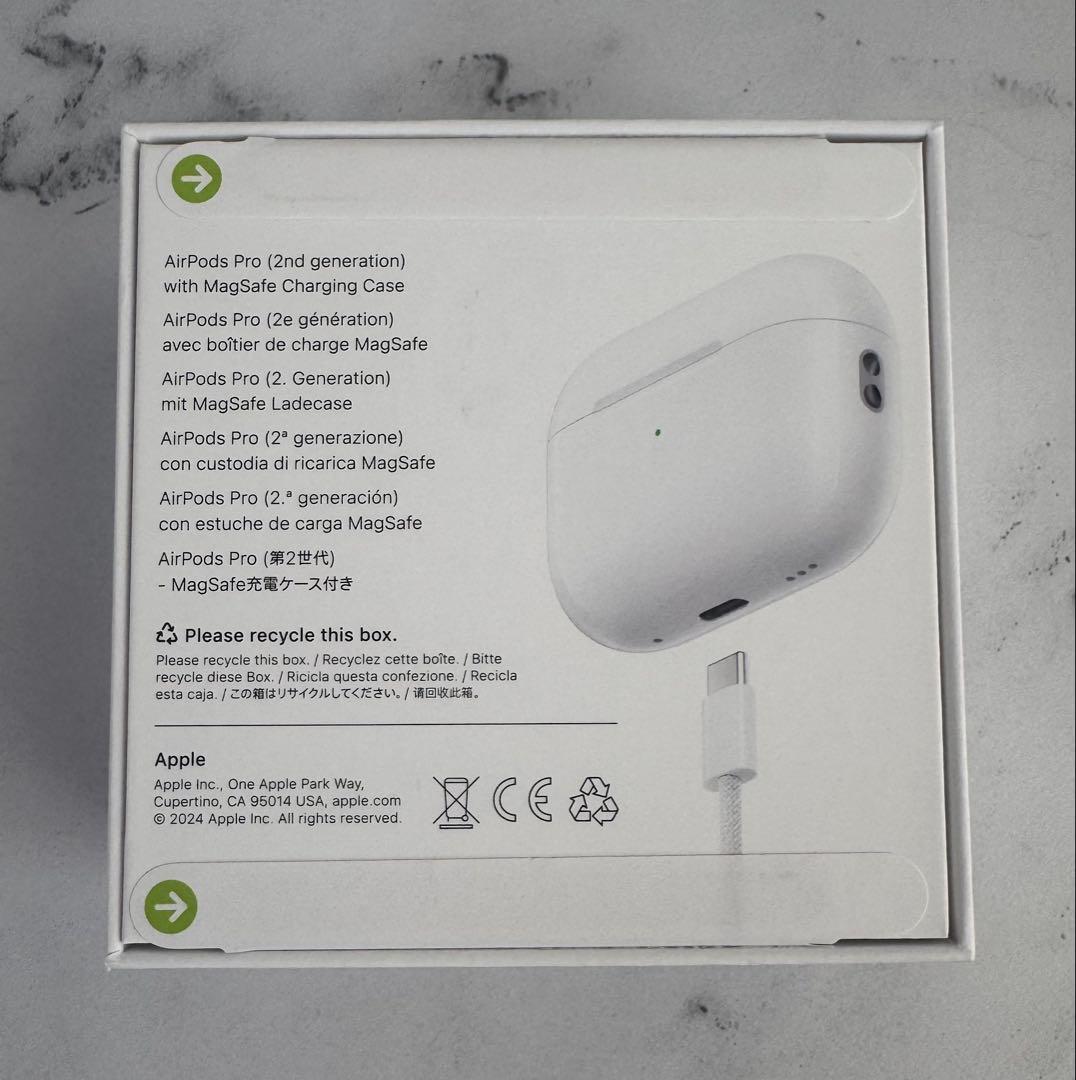 【新品・未開封】AirPodsPro第2世代 純正Type-C MTJV3J/A