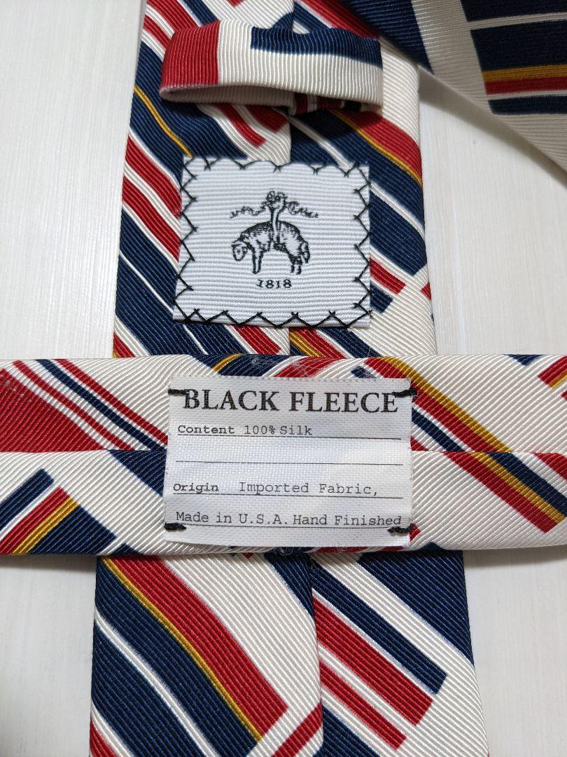 美品 ブラックフリース ブルックスブラザーズ ネクタイ トムブラウン USA製