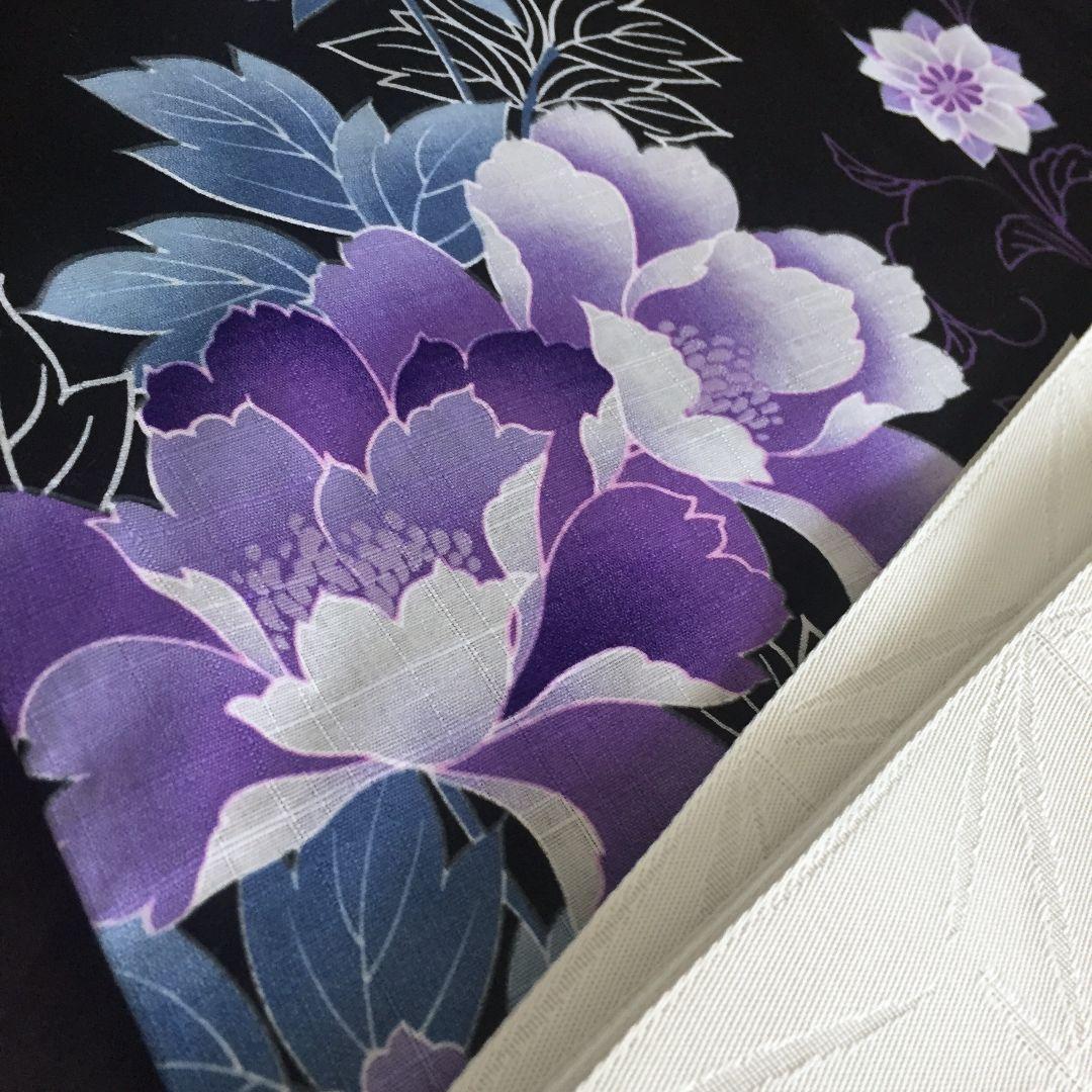 シロ☆宵待 銀細工☆ 新品 高級生地 大人ゆかた 浴衣セット 3点セット