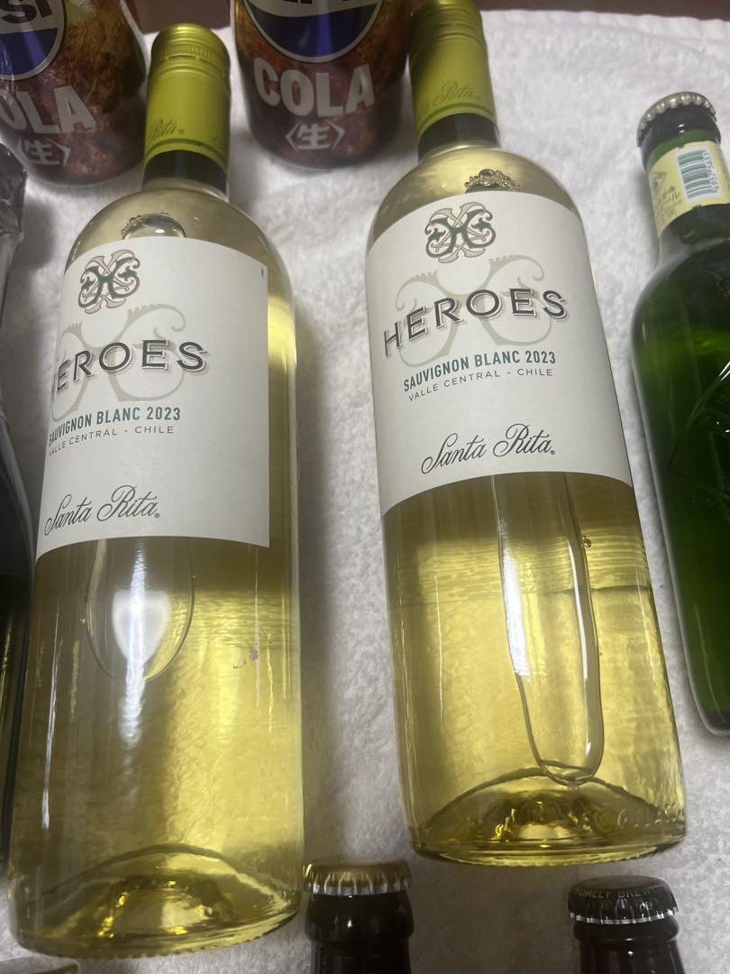 【新品未開封】　シャンパン 果実酒　ビール　飲料水　ジュース　セット