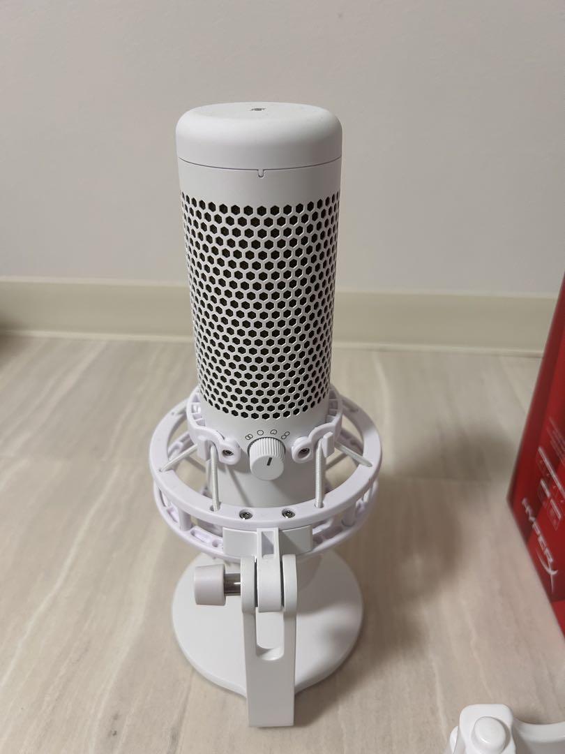 HyperX QuadCast ホワイト コンデンサーマイク