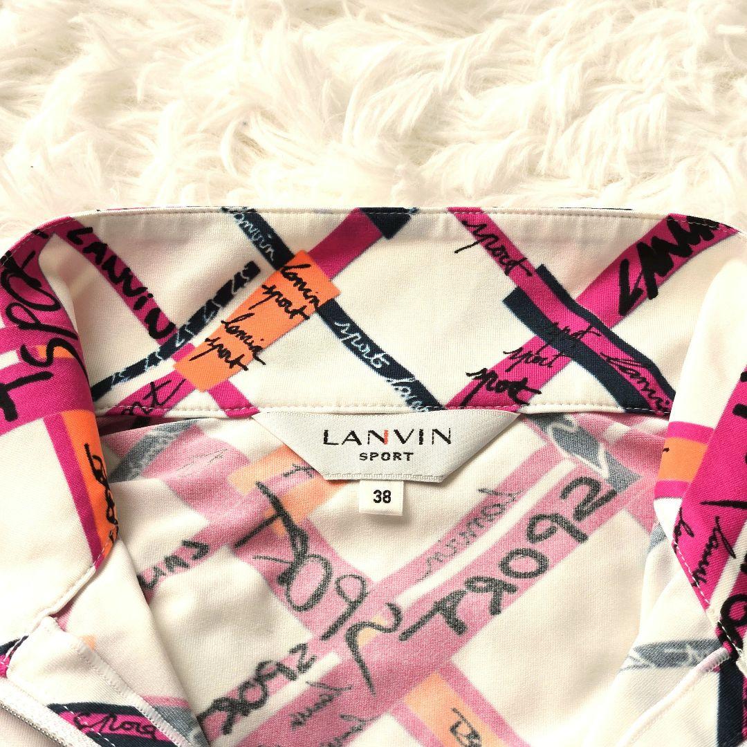 LANVIN SPORT ★ランバン スポール 長袖ハーフジップ ゴルフシャツ