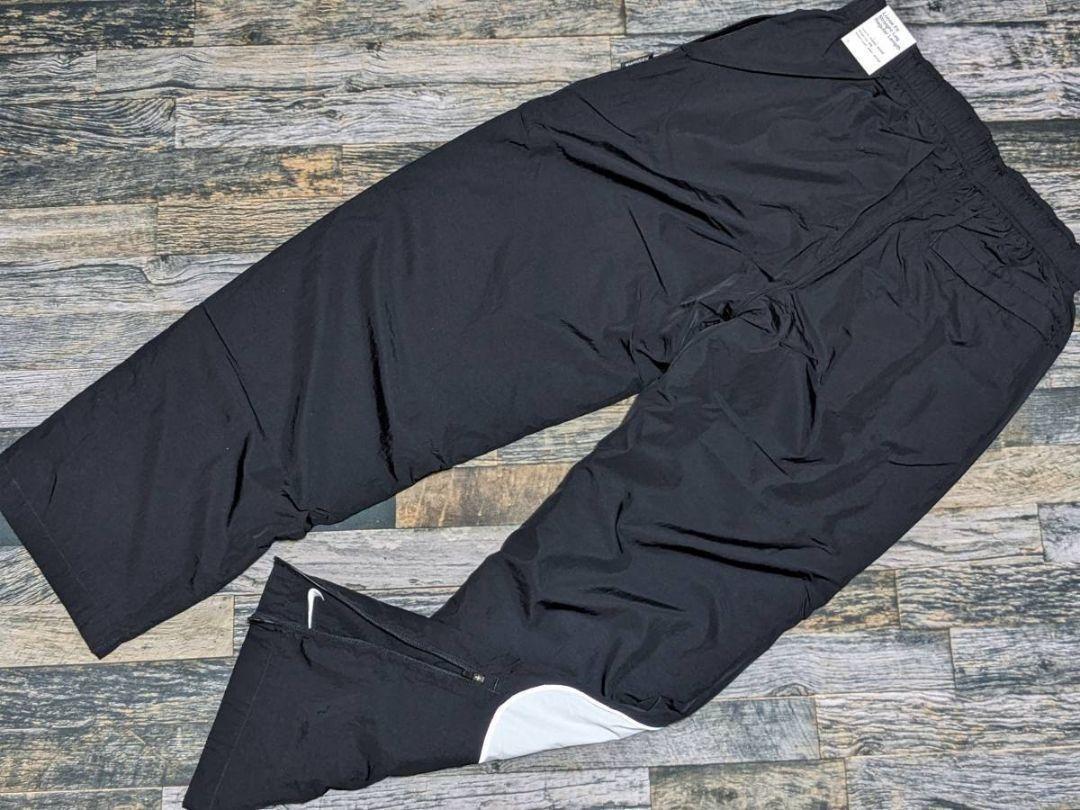 XL/L ナイキ スウッシュ ウーブン 上下セット ジャケット パンツ 黒
