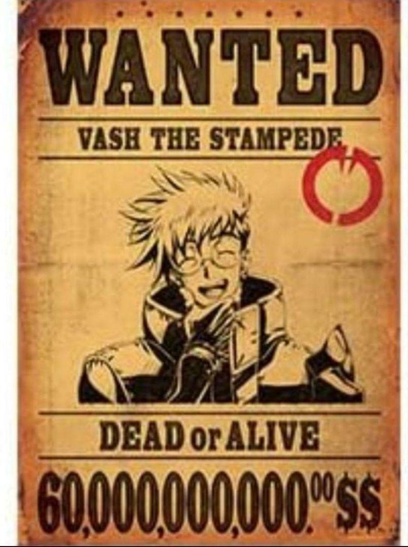 大阪新商品】B2布ポスター／ヴァッシュ＆ニコラス | TRIGUN