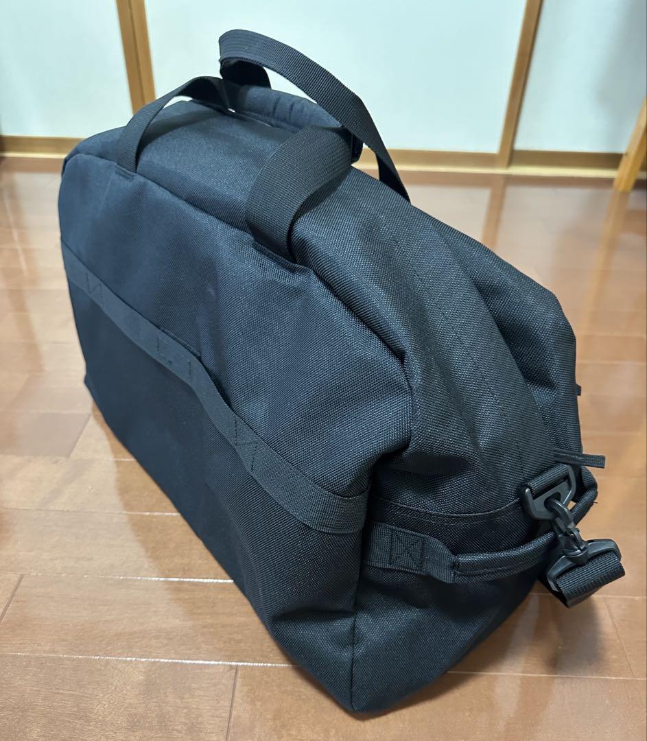 無印良品☆撥水ボストンバッグ☆ブラック