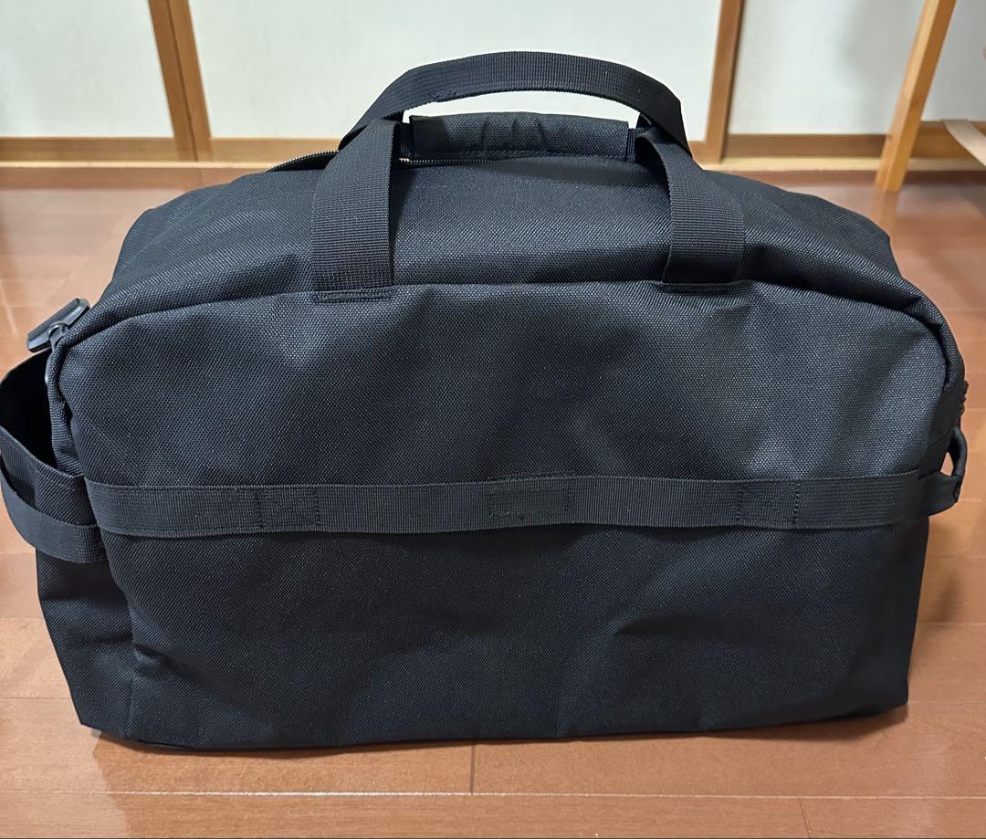 無印良品☆撥水ボストンバッグ☆ブラック