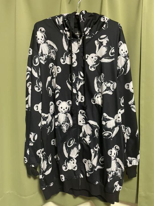 ドラッグハニー スケルトンテディ パーカー 独創的 70.0%OFF www