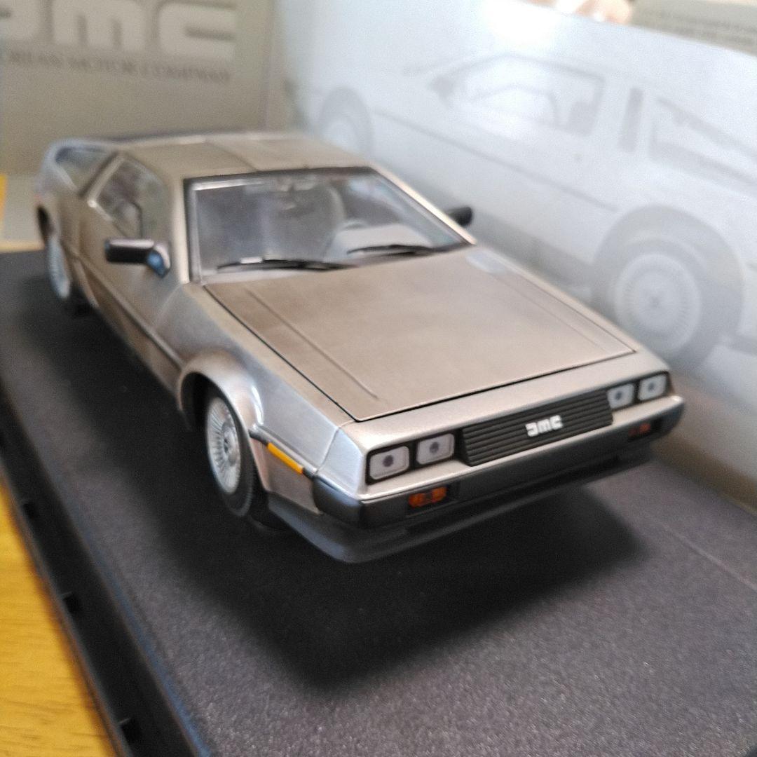 SunStar 1/18 DeLorean LK デロリアン 開封済み