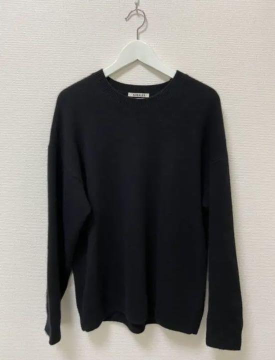 品質保証HOT AURALEE 21AW ベビーカシミヤ ニット ブラック オーラリー セーター 7OBC0-m55235797236 新作入荷新品