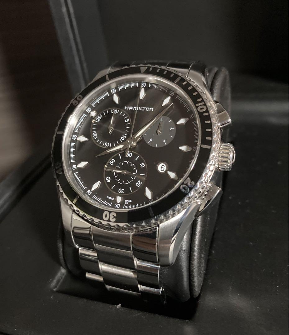 時計 Hamilton Jazzmaster Seaview Chronograph