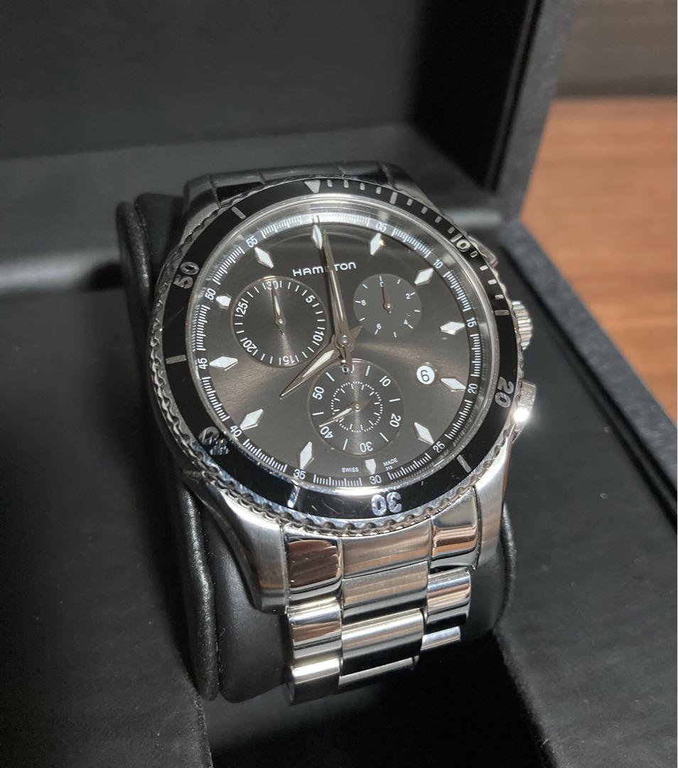 時計 Hamilton Jazzmaster Seaview Chronograph