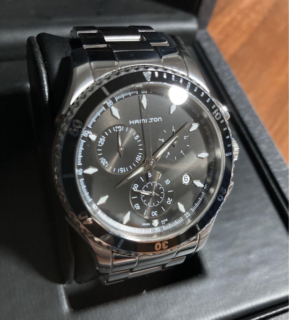 時計 Hamilton Jazzmaster Seaview Chronograph