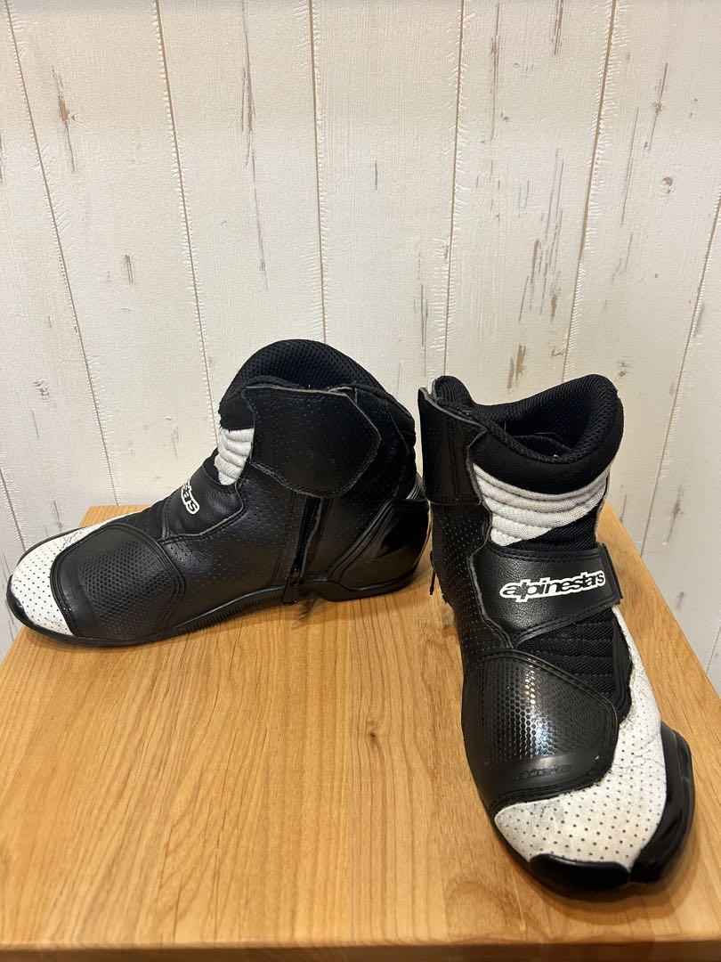 alpinestars バイク用靴 ブラック/ホワイト