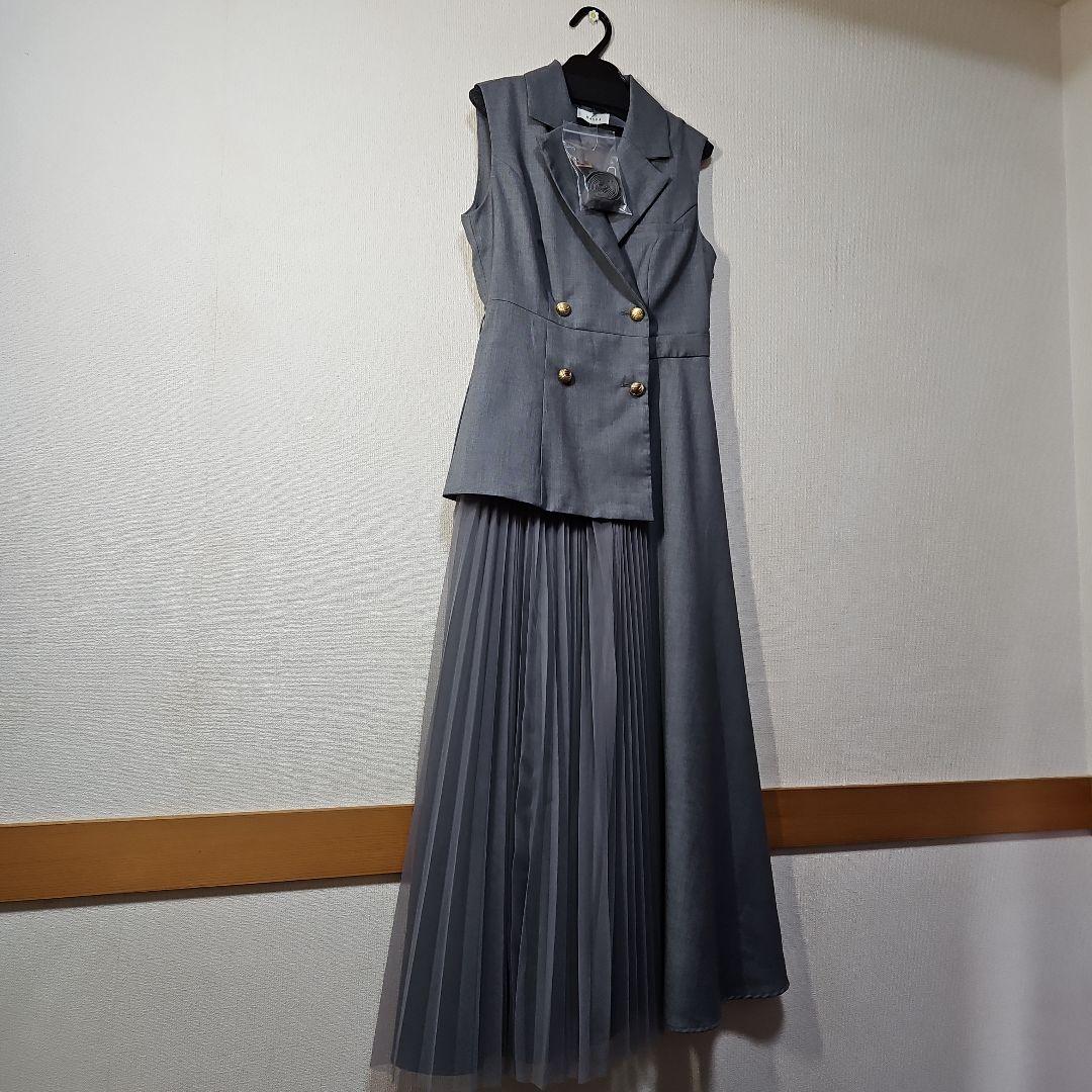 RANDA ランダ ジャケットライクワンピース 佐藤晴美着用