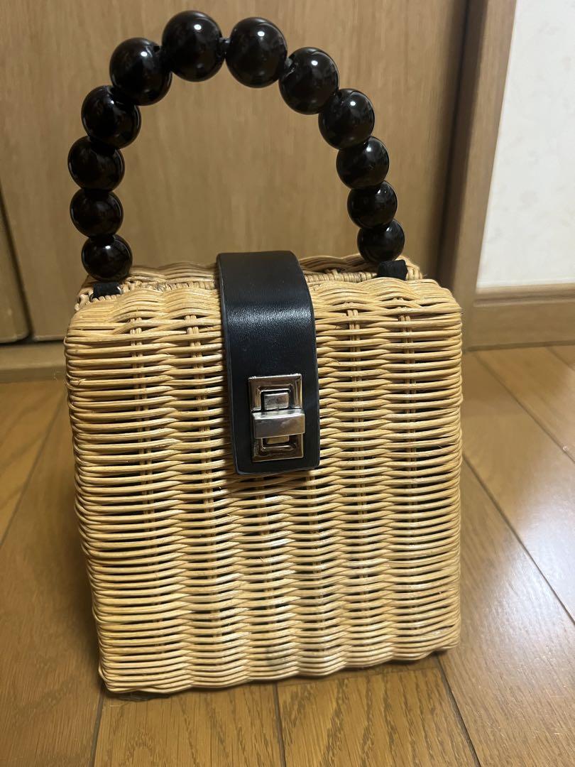 ☆美品☆ZARA カゴバッグ - メルカリ