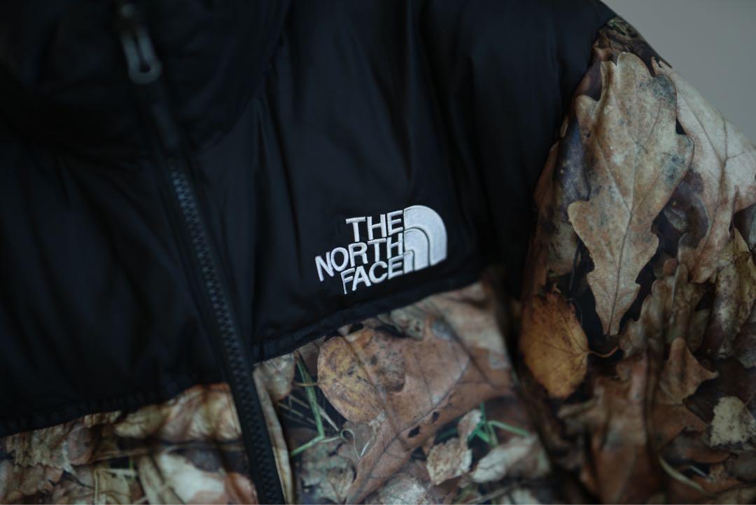 16aw 美品 国内正規 supreme NORTH FACE 枯葉 ヌプシ