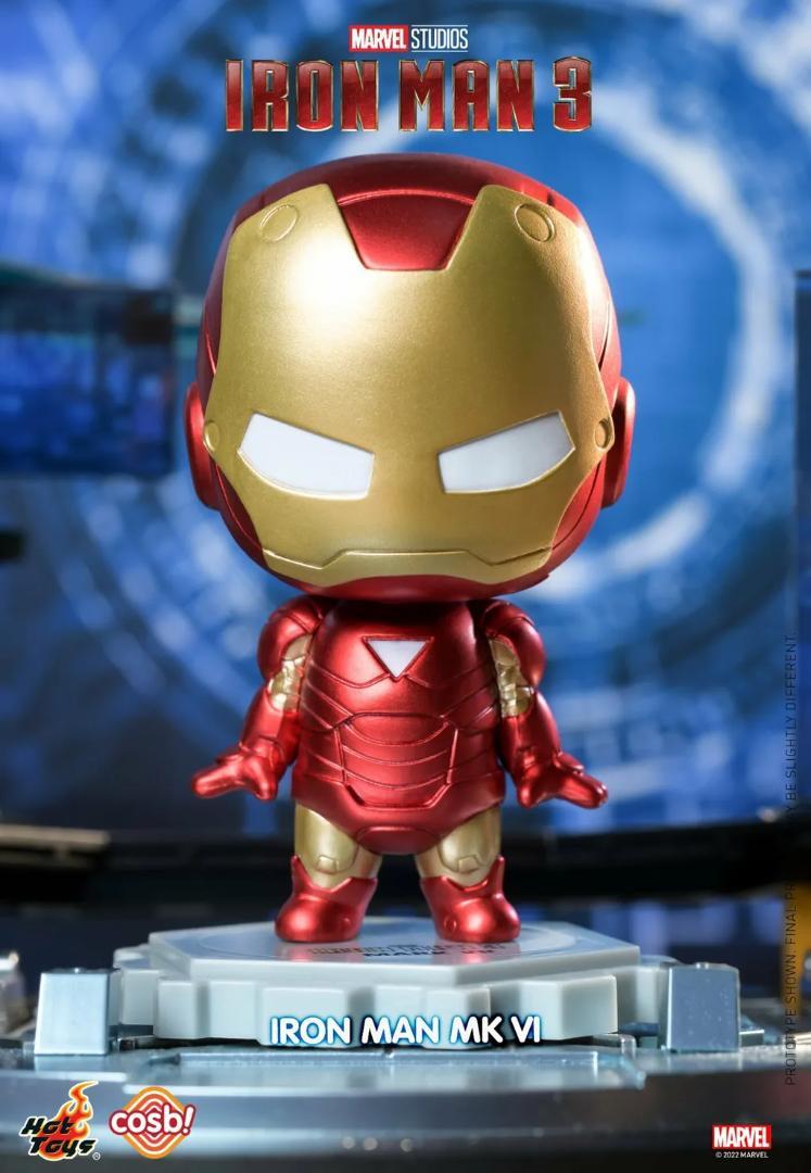 アイアンマン  コスベイビー　8体セット コスビ アイアンマン3 Bobble Head シリーズ1 ー 8体セット