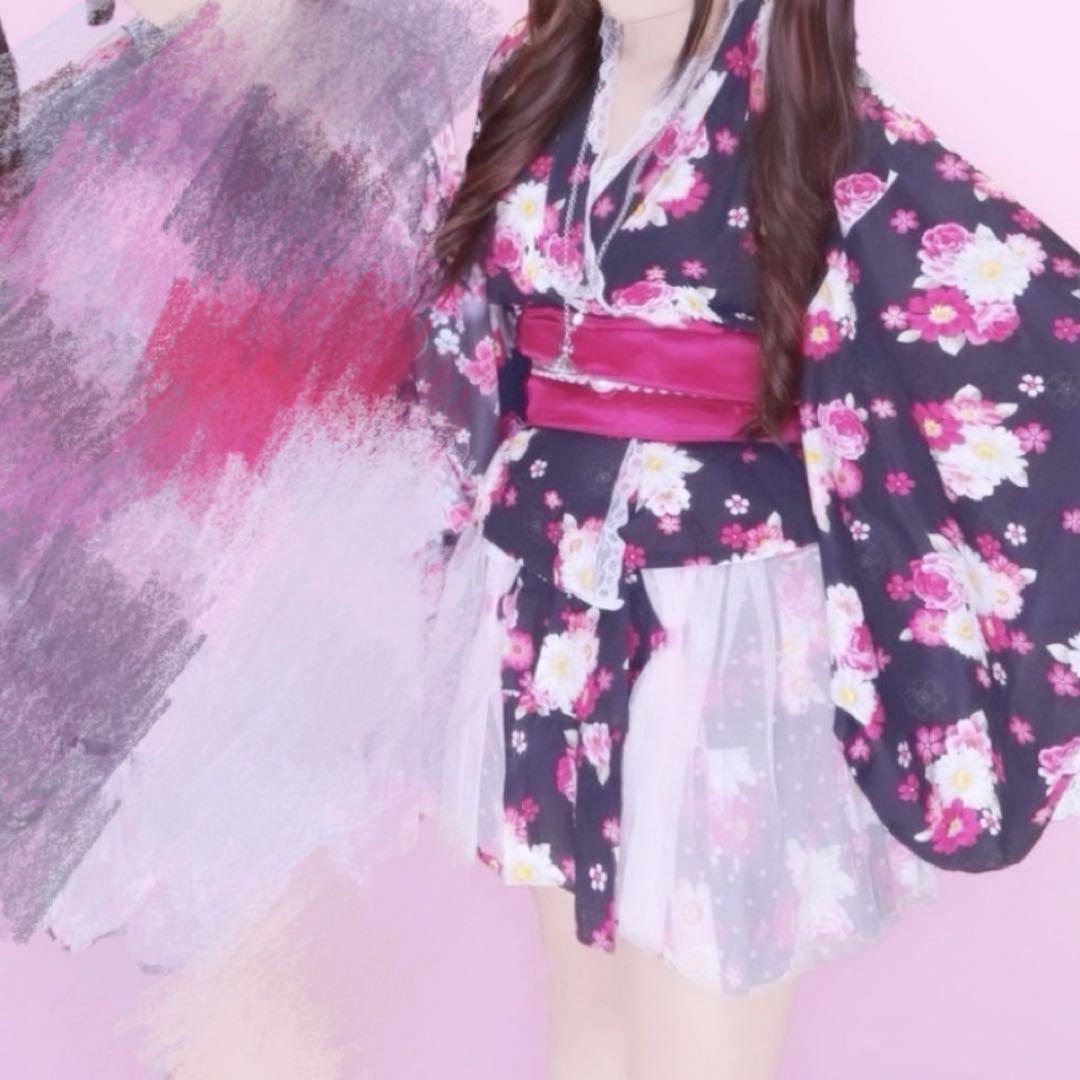 ドレス浴衣 160cm セパレート フリル ミニ浴衣 量産型 地雷系 ギャル 浴衣ドレス 160cm セパレート 地雷系 量産型 姫ギャル - メルカリ