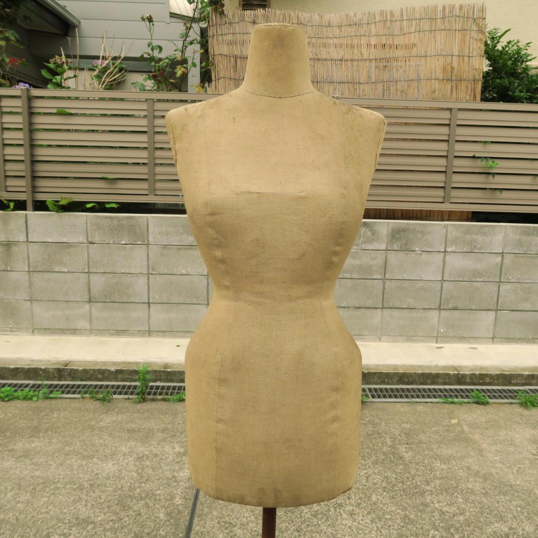 トルソー 女性サイズ 鉄脚 高さ約150cm~170cm レトロ ビンテージ