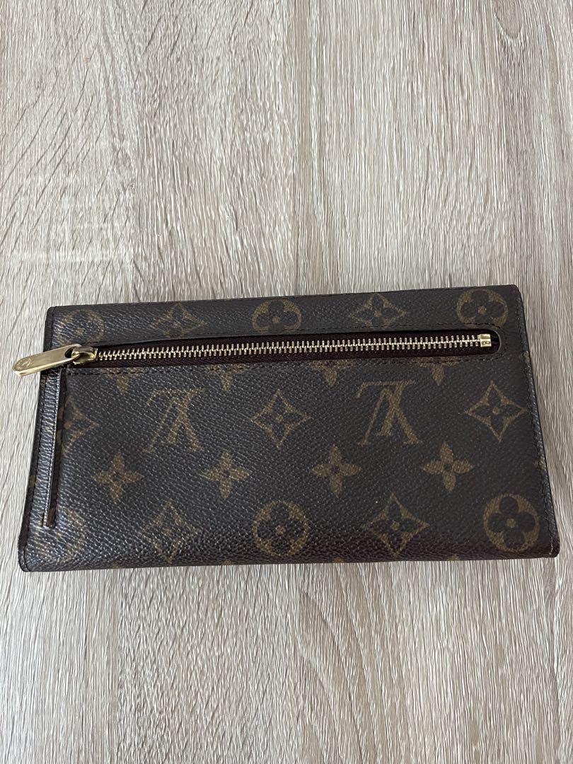 LOUIS VUITTON ルイヴィトン モノグラム 三つ折り 長財布