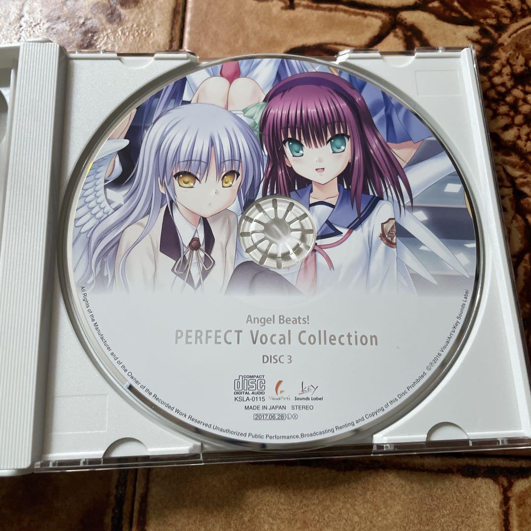 2 3CD Angel Beats! PERFECT Vocal アニメ Amazon.com: Angel Beats Perfect Vocal Collection: CDs & Vinyl