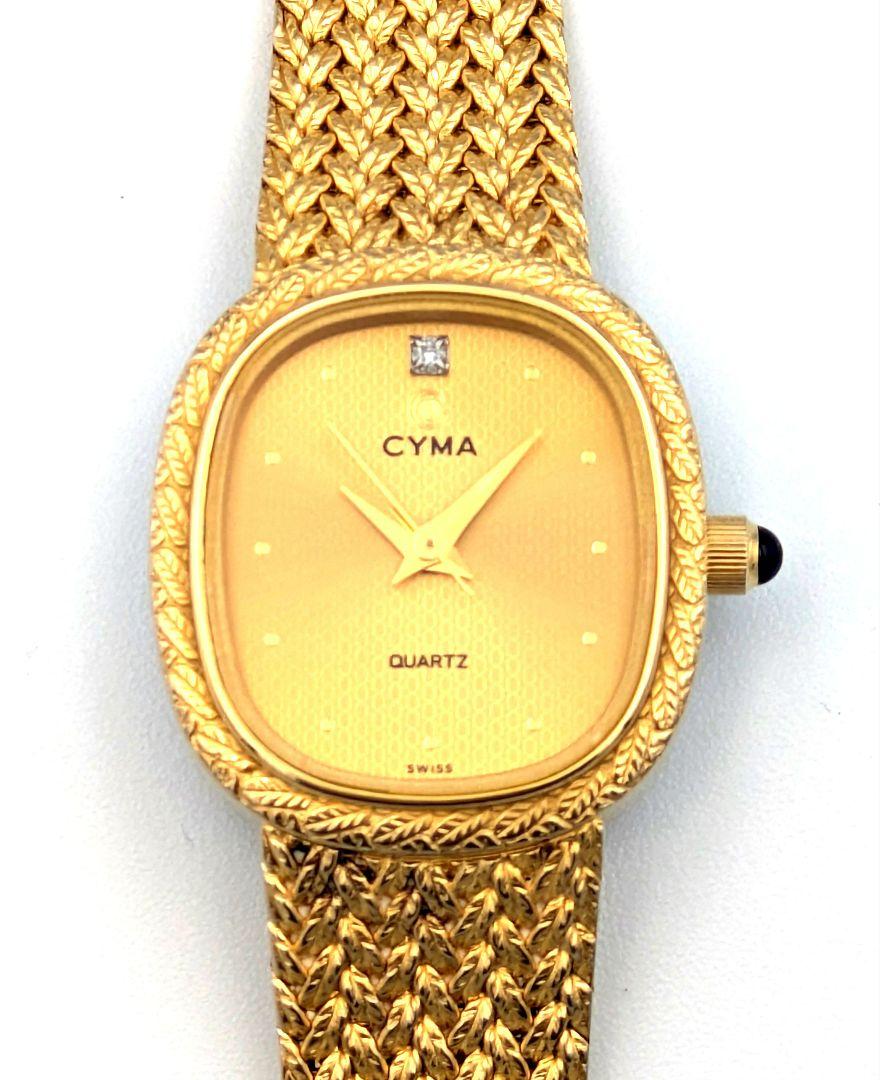 M2500184】CYMA レディース クォーツ 腕時計 - メルカリ