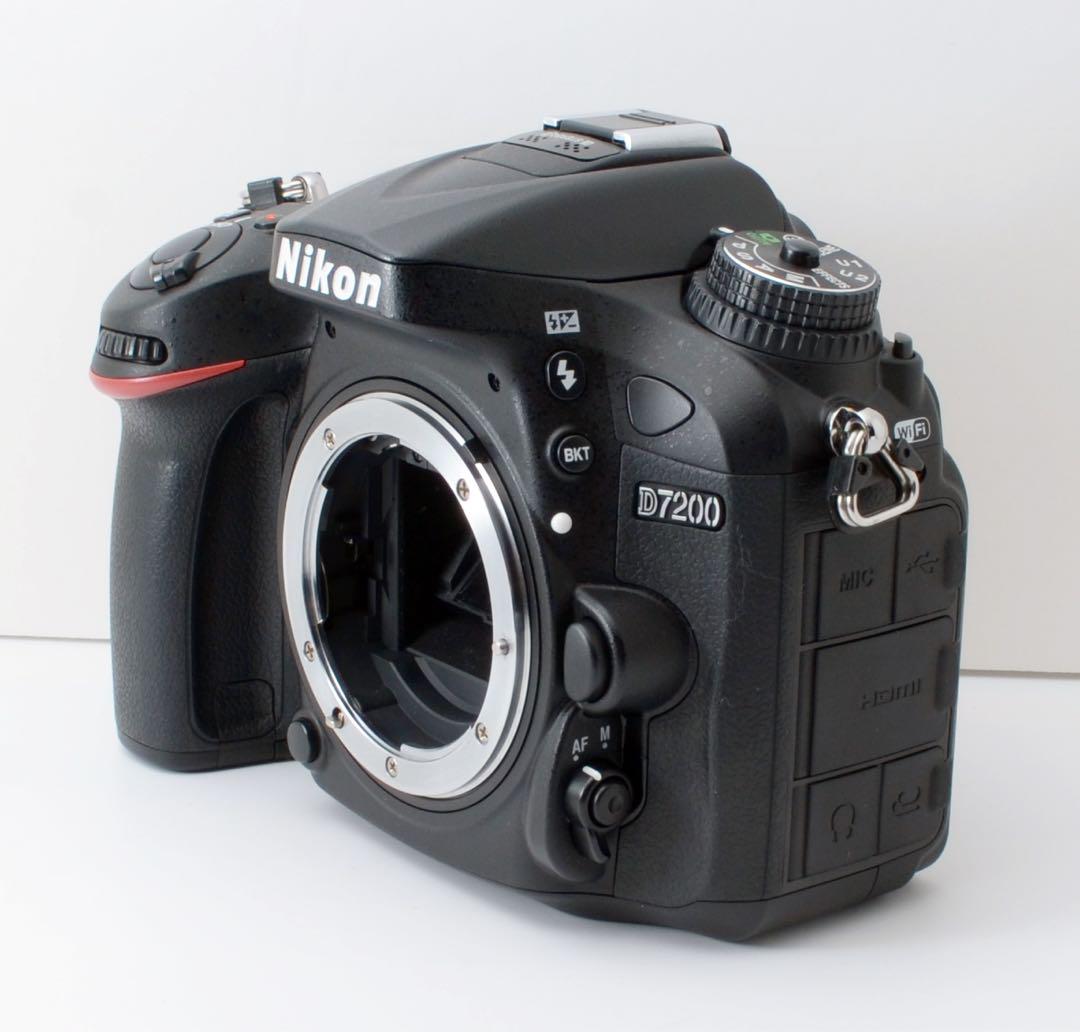 ★Nikon D7200★S数約2700回●Wi-Fi内蔵●超望遠付き●