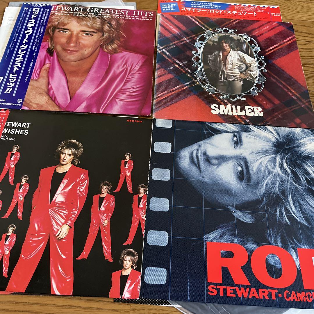 Rod Stewart レコードセット ロッドスチュワート レコード 4枚セット - メルカリ