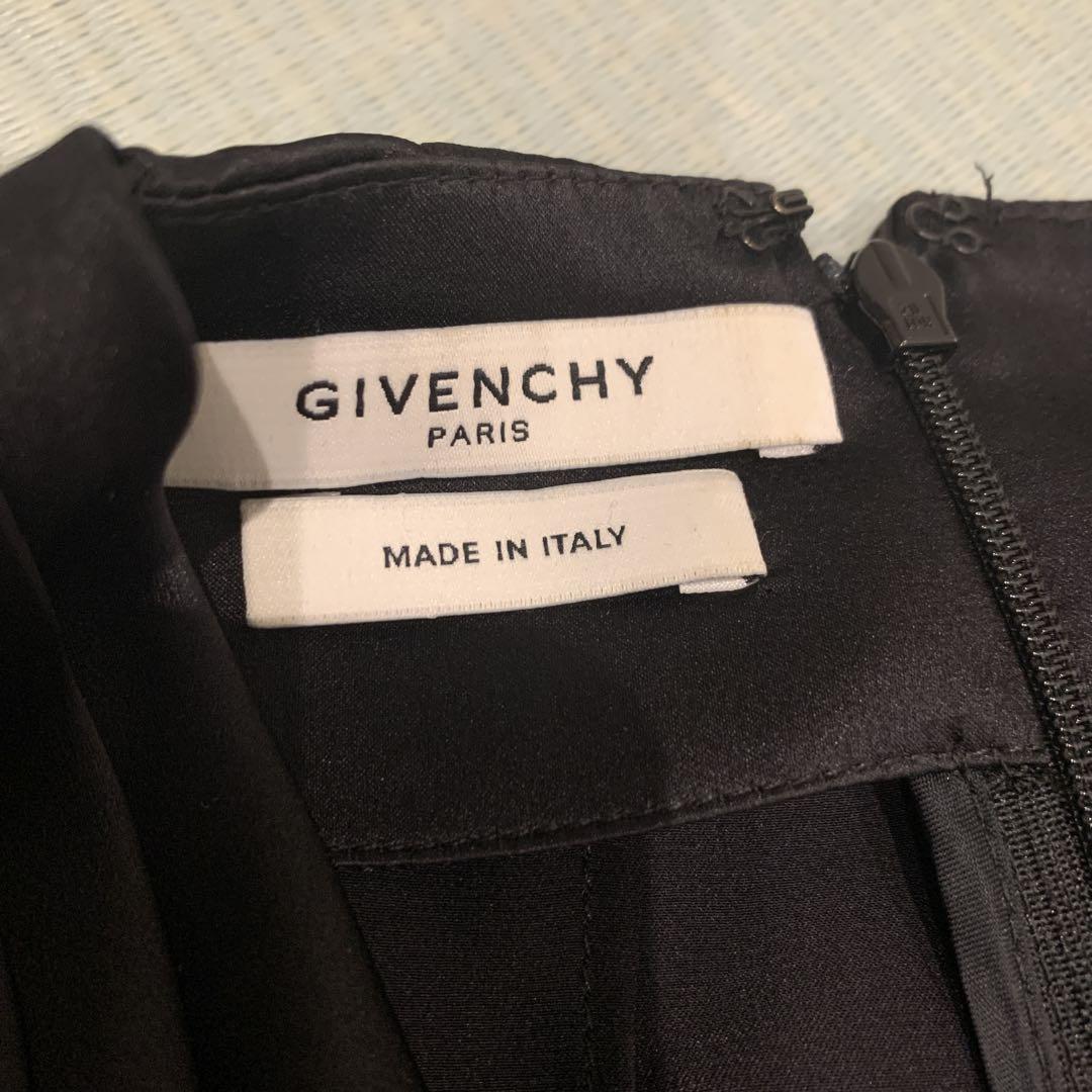 GIVENCHY シルク ワンピース ブラック - メルカリ