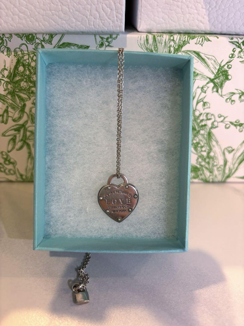 Tiffany & Co. ハート型ペンダント Tiffany & Co. ハートペンダントネックレス