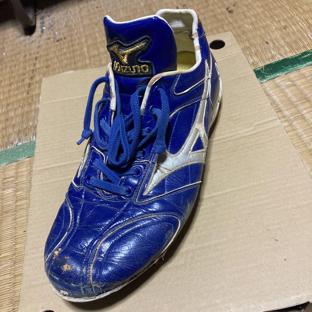 Mizuno Pro 野球スパイク ネイビー プロ支給 - メルカリ