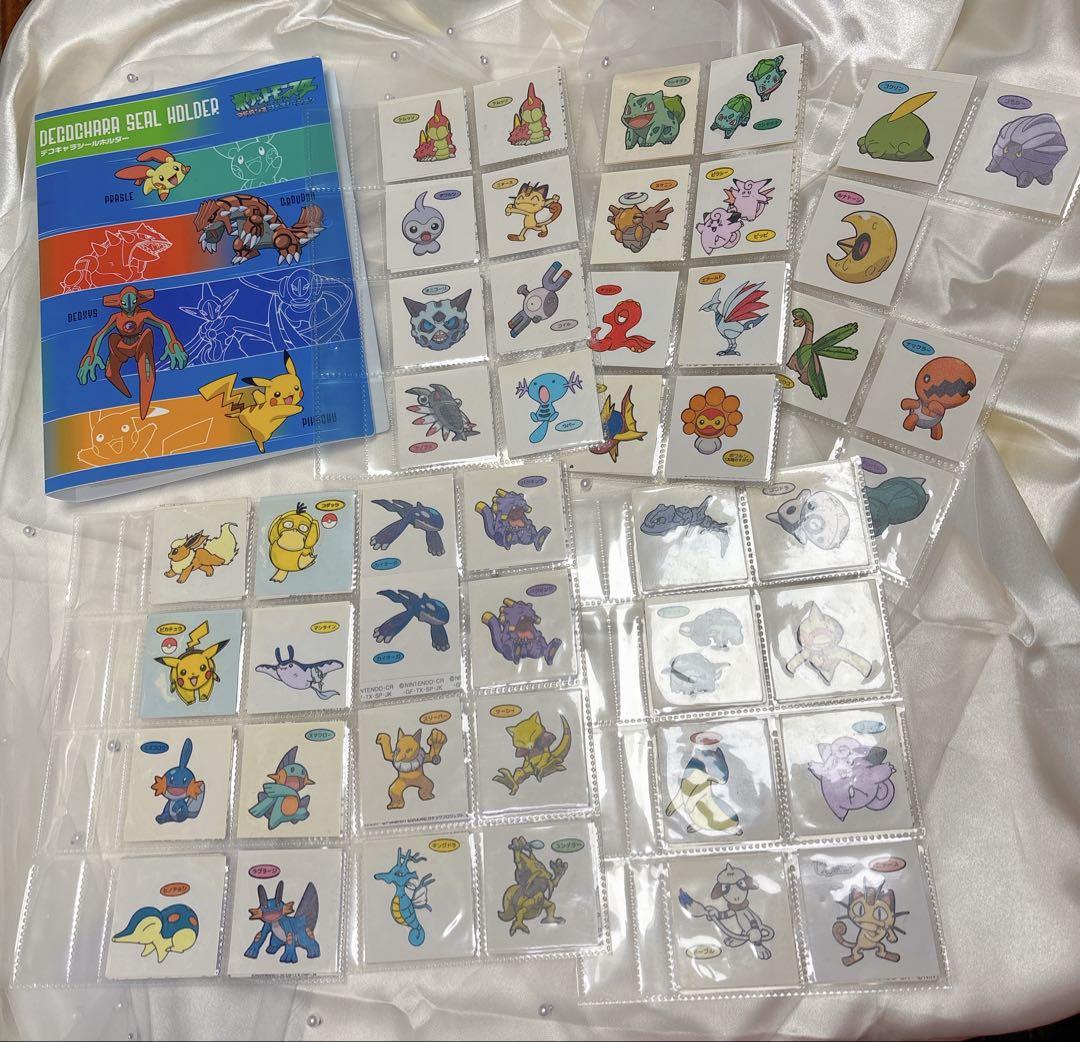 ポケモンパン　デコキャラシール　アルバム　セット