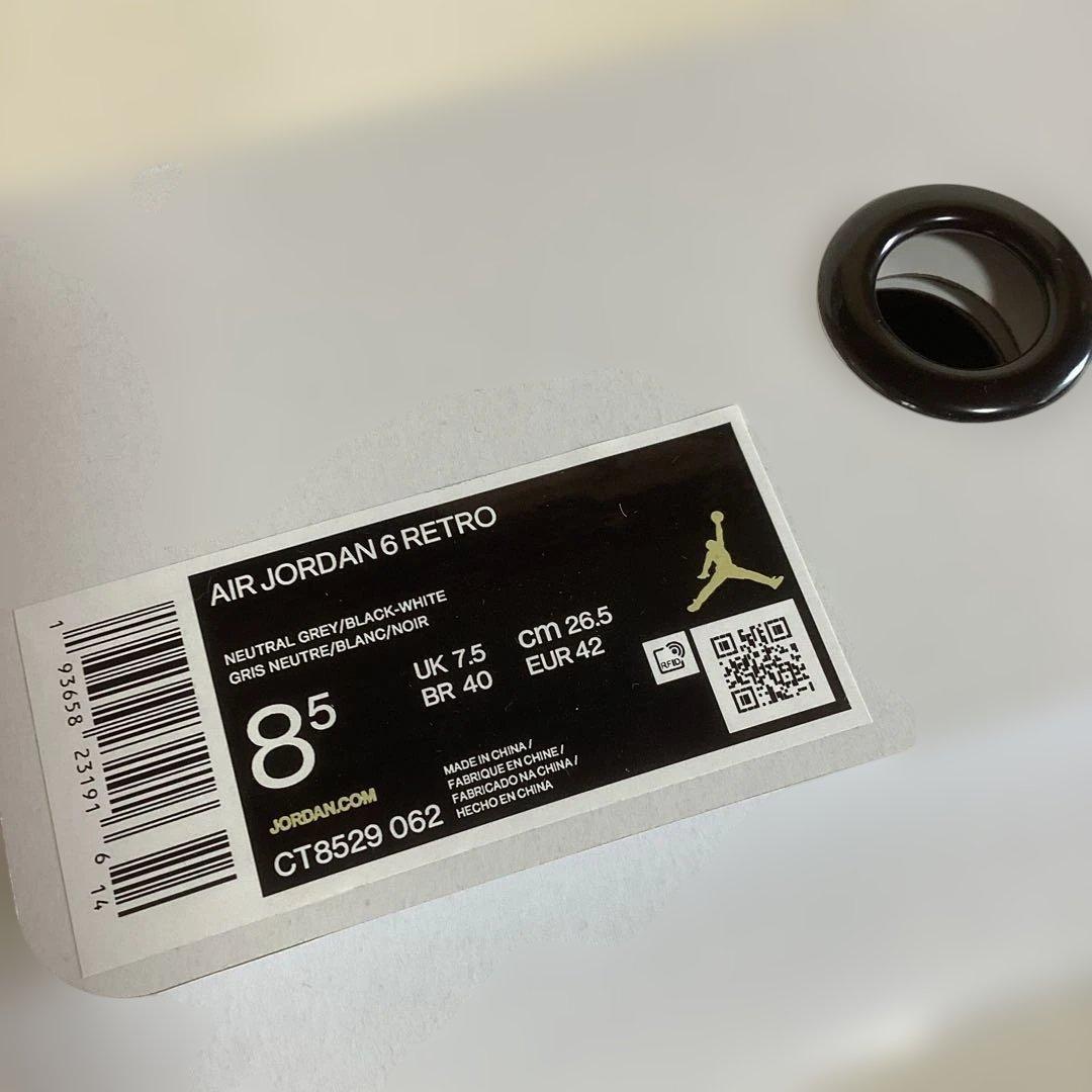 新品未使用　AIR JORDAN 6 RETRO 26.5cm