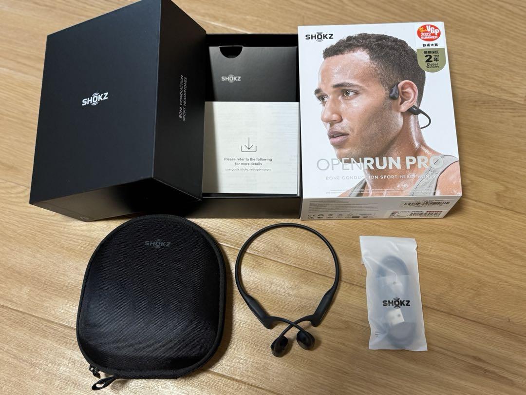 SHOKZ OPENRUN PRO 骨伝導イヤホン