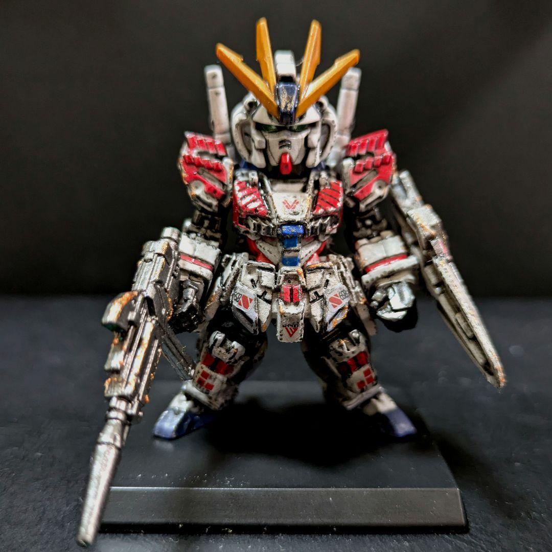 ガンダムコンバージ　ナラティブガンダム　C装備　ウェザリング　フィギュア