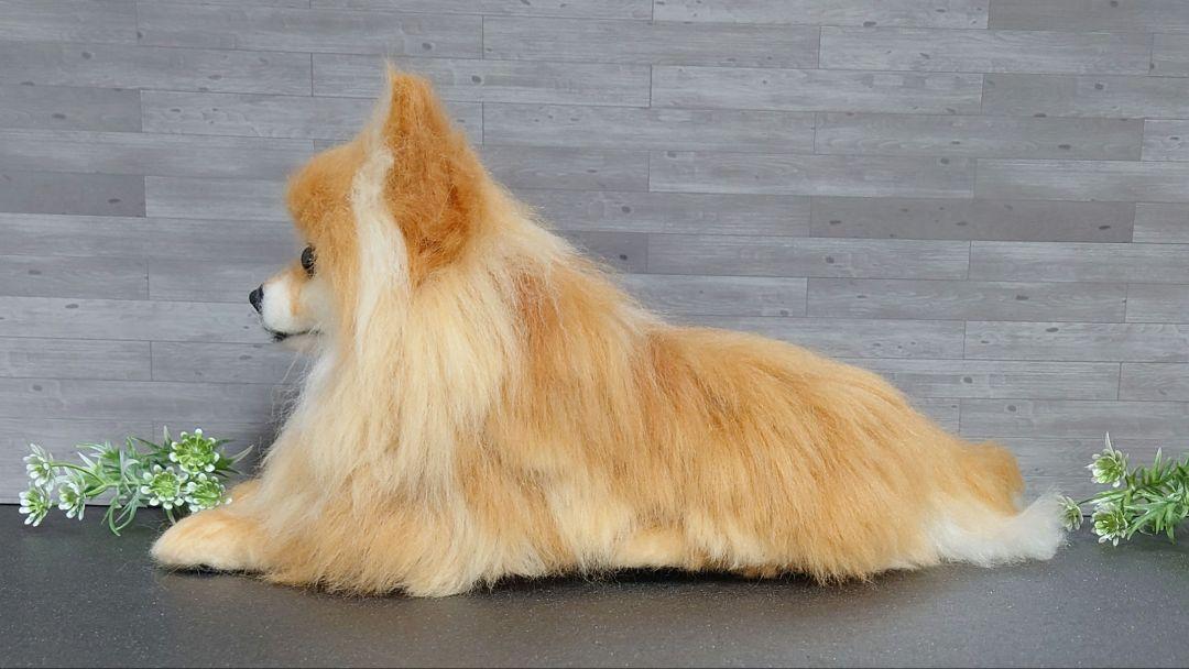 オーダー品　羊毛フェルト犬