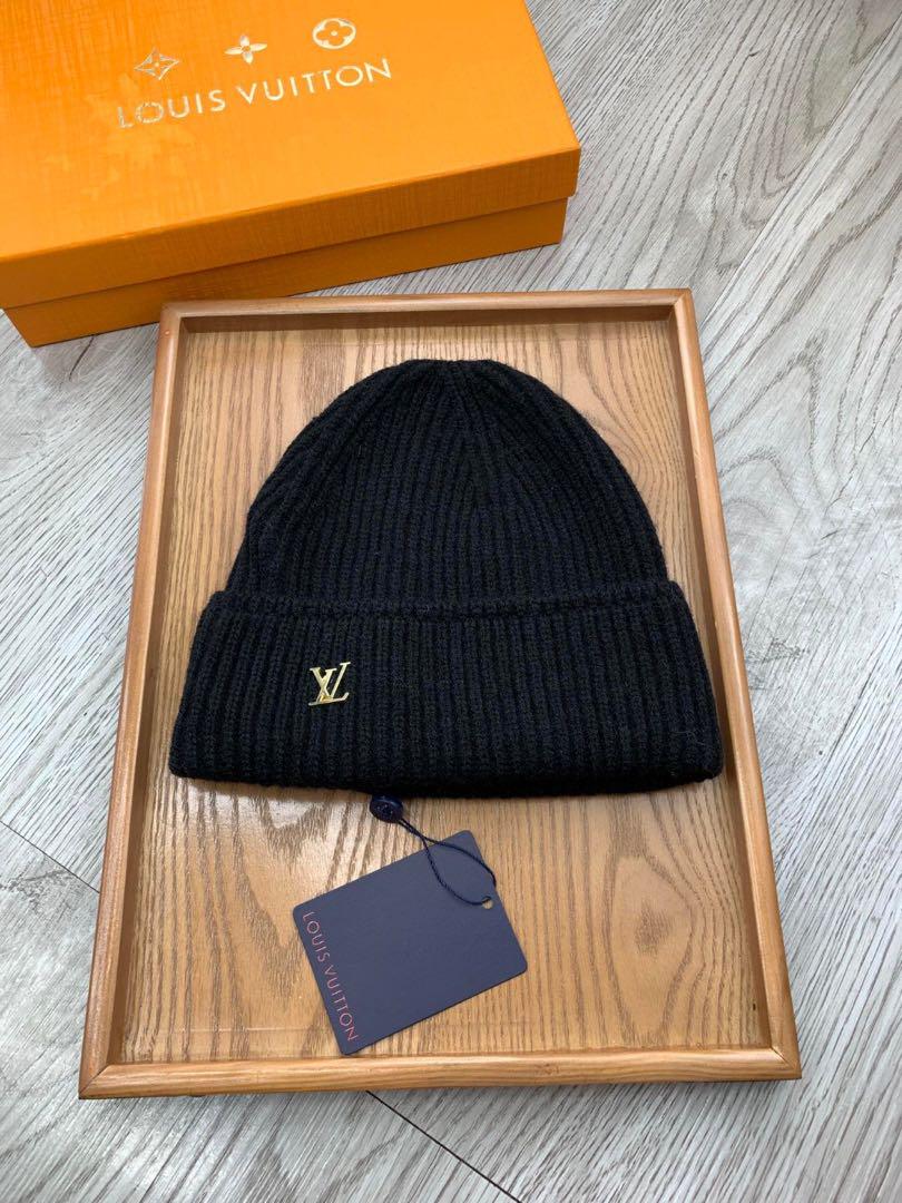 LOUIS VUITTON ルイ・ヴィトン  ニット帽 ブラック