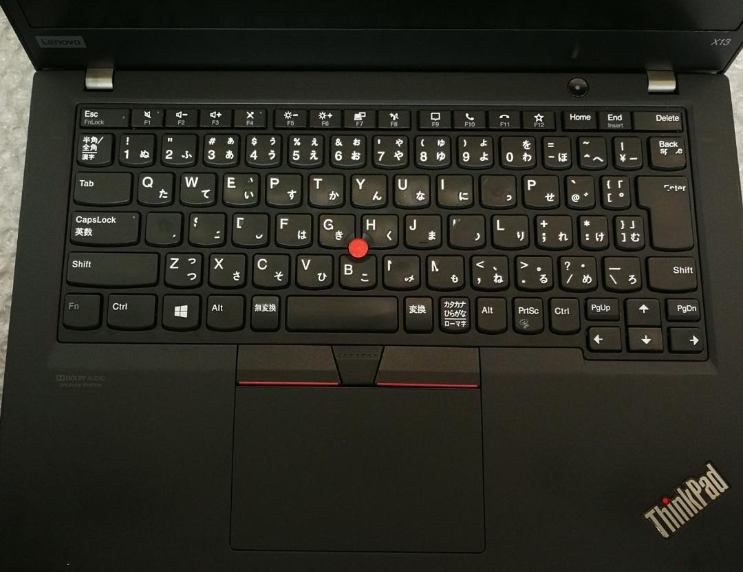 Thinkpad X13 ryzen5 メモリ16GB 512GB SSD