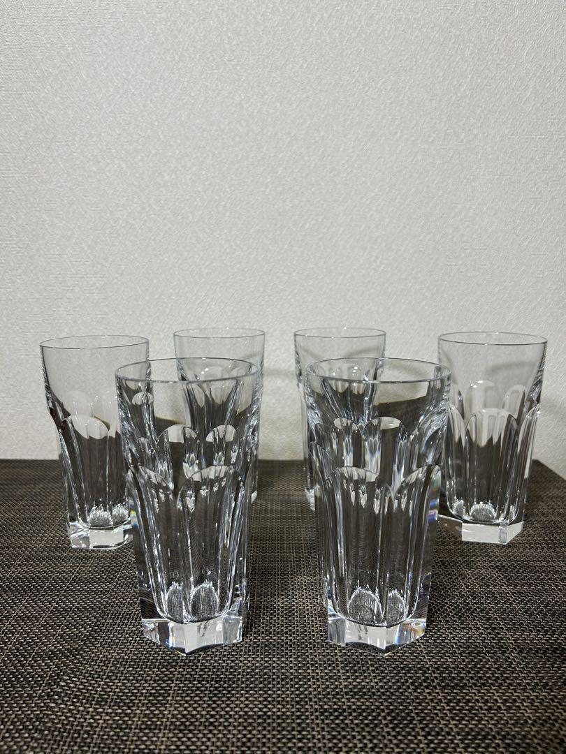 バカラ。クリスタルガラス グラス 6個セット
