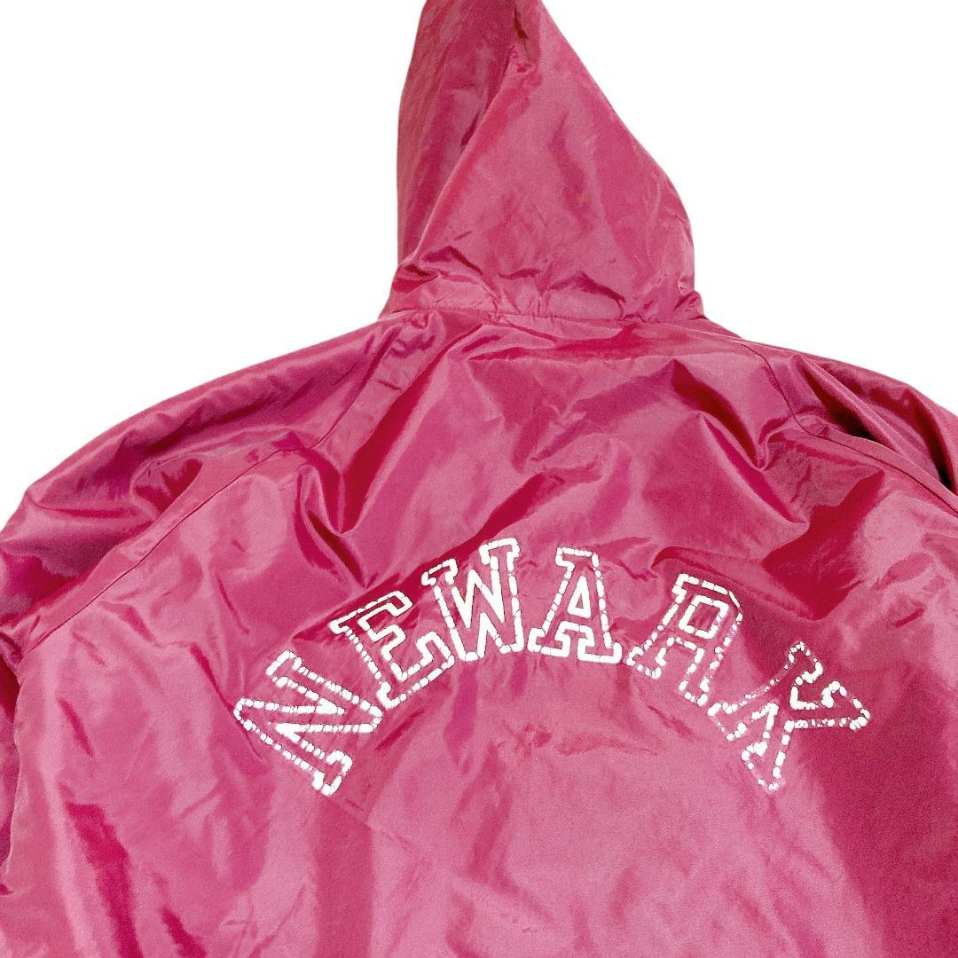 80s usa製 ベンチコート 水泳 ボア 赤系 L デッキコート パーカー 80s usa製 ベンチコート 水泳 ボア 赤系 L デッキコート パーカー
