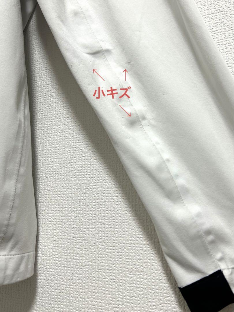 PXG ジップアップ ウエア ゴルフ 長袖 メンズ 白 2XL(XL相当