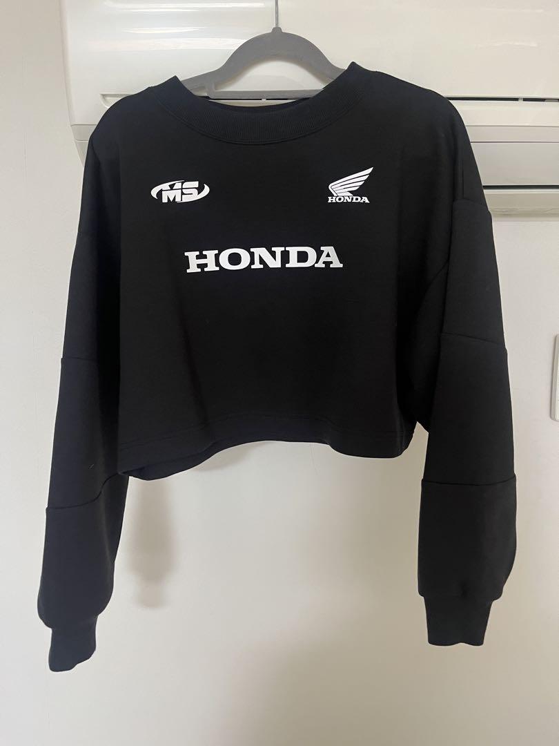 ホンダ クロップド レーシング プルオーバーmoussy