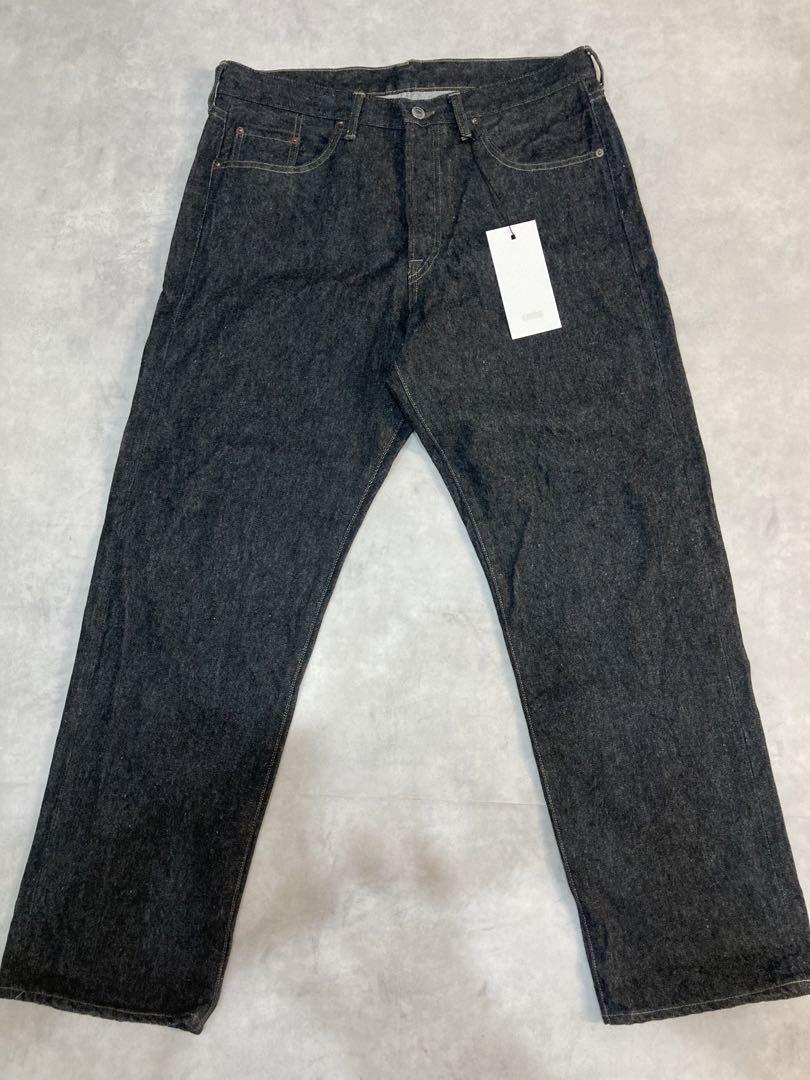 A.PRESSE 23AW Black Washed Denim Pants A.PRESSE 23AW Black Washed Denim Pants