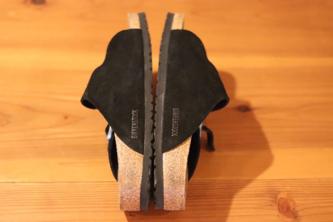 Zürich / チューリッヒ　Birkenstock 黒 スエード ナロー