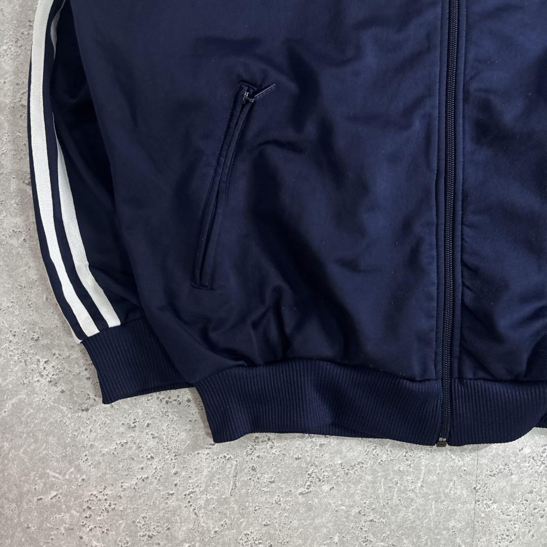 adidas 90s トラックジャケット ファイヤーバード ネイビー XL 紺色