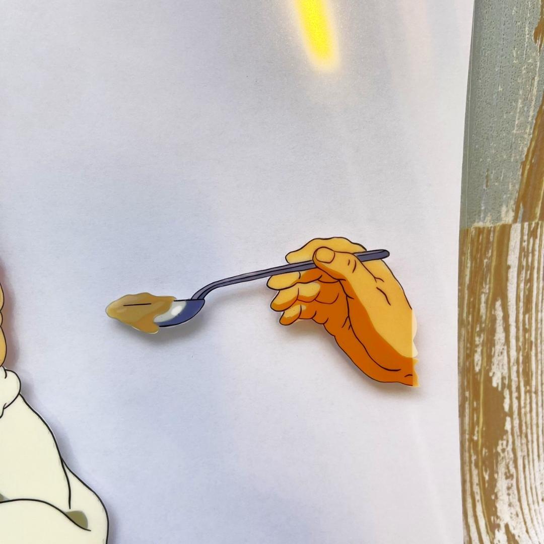 ハウルの動く城 荒れ地の魔女 おばあちゃん セル画 絵 映画