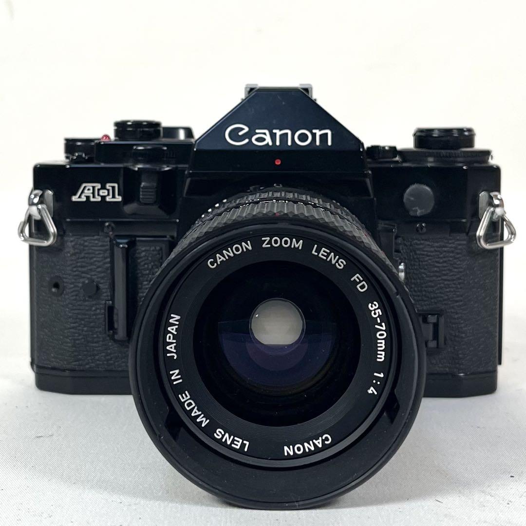 【完動品】フィルムカメラ 動作確認済み　Canon A-1 一眼レフ レトロ