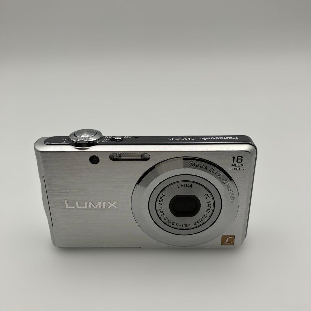 【完動品】美品　Panasonic LUMIX DMC-FH5 シルバー